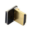 FPV HDMI male to HDMI 90 degree Adapter for FPC Ribbon Flat HDMI Cable Pitch 20pin Plug Connector (A2)