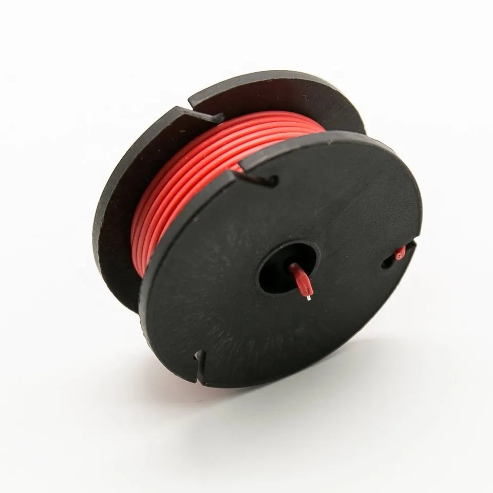 Καλώδιο Μονόκλωνο 22AWG - Κόκκινο 7,6m