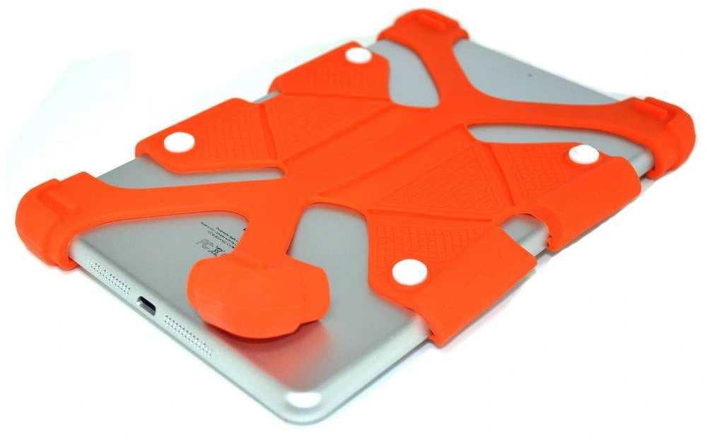 Θήκη Σιλικόνης Ancus Universal για Tablet 7'' - 8'' Ίντσες Πορτοκαλί (20 cm x 12 cm)
