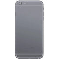 Πίσω Κάλυμμα Apple iPhone 6 με Σετ Κουμπιών και Sim Tray Ασημί Swap