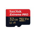 Sandisk Extreme Pro microSDHC 32GB Class 10 U3 V30 A1 UHS-I με αντάπτορα