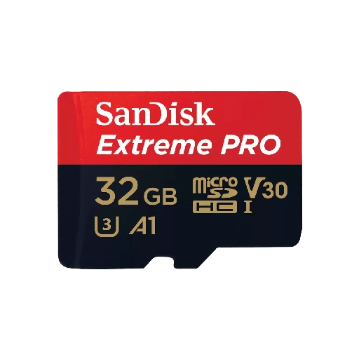 Sandisk Extreme Pro microSDHC 32GB Class 10 U3 V30 A1 UHS-I με αντάπτορα