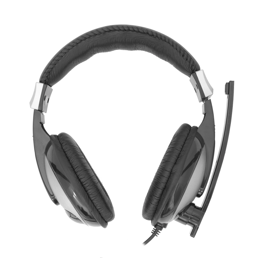 SBOX STEREO HEADSET WITH MIC BLACK