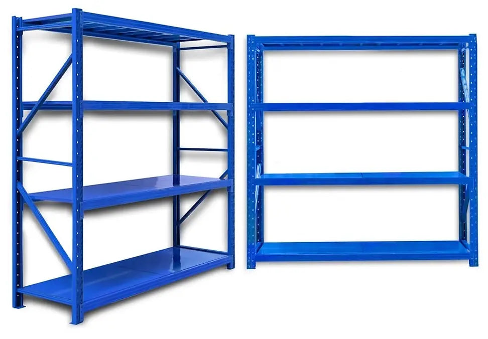 Ράφια Βαρέως Τύπου 200X150X60 Μπλε