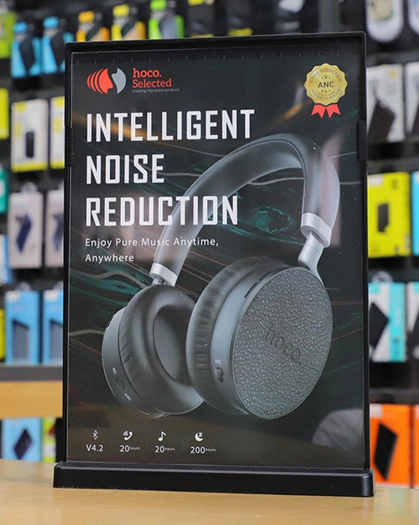 Stand Hoco S3 Επιτραπέζιο Nature Sound Active Noise Control Wireless Headphones για Ακουστικά (220x310mm)