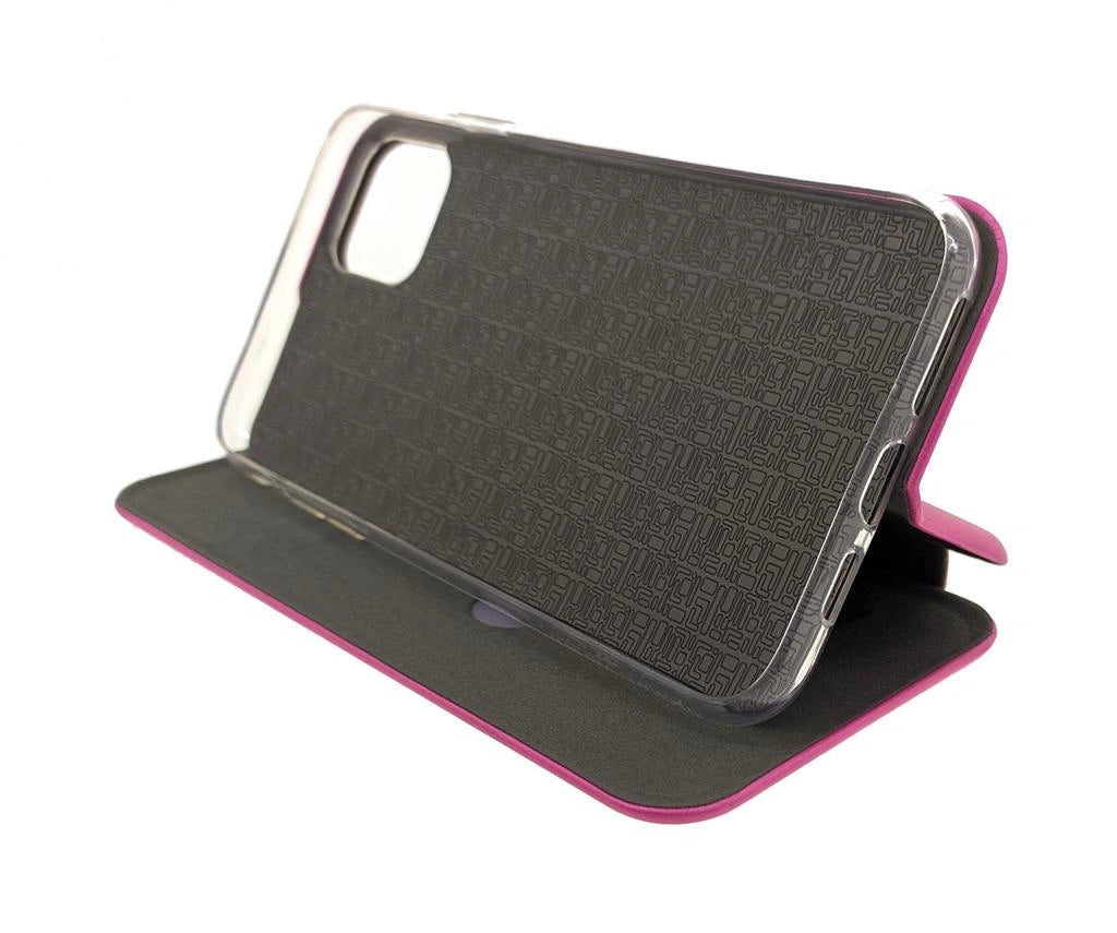 Θήκη Book Ancus Magnetic Curve για Apple iPhone 11 Pro Max TPU Φούξια