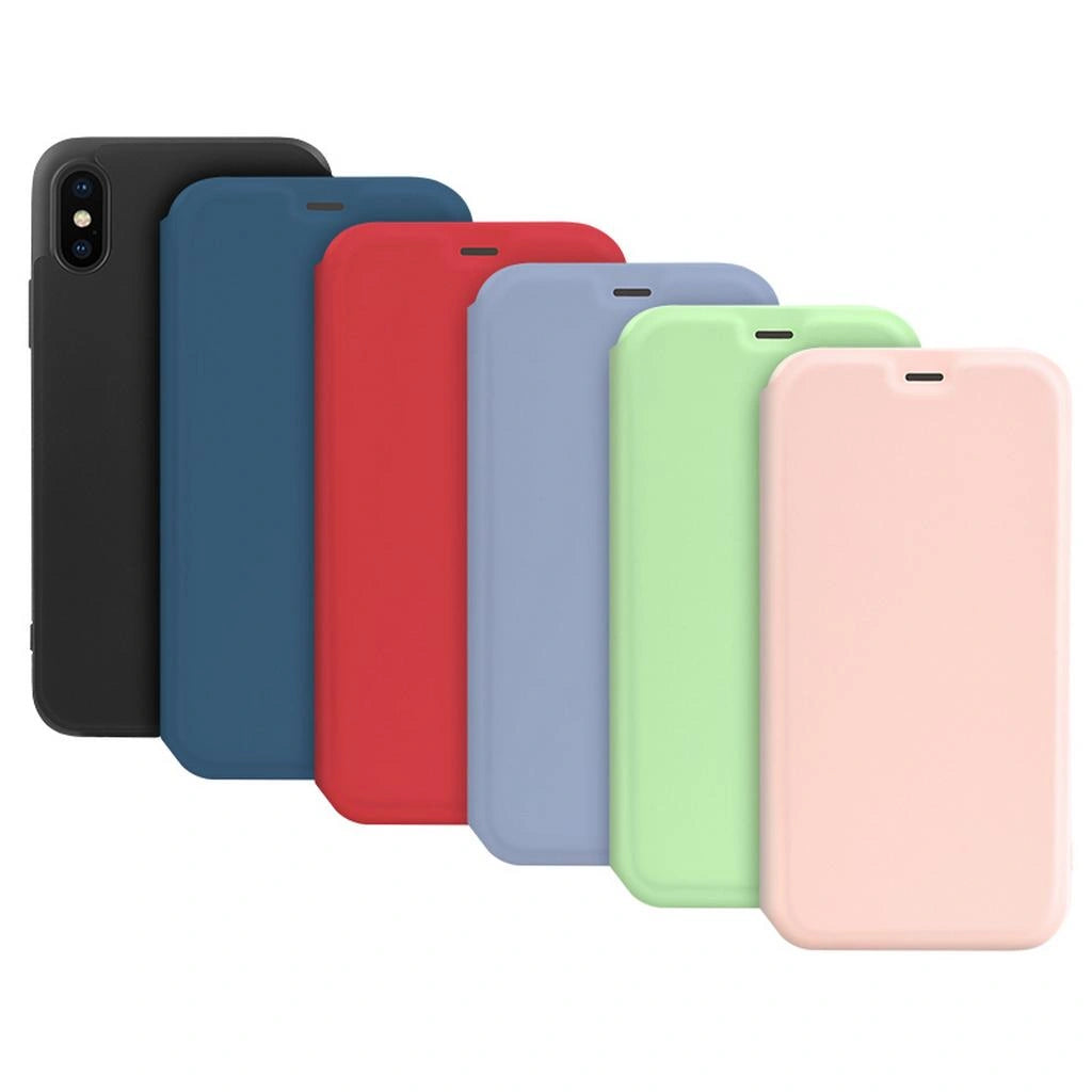 Θήκη Hoco Colorful Series Liquid Silicone για Apple iPhone XS Max Κόκκινη