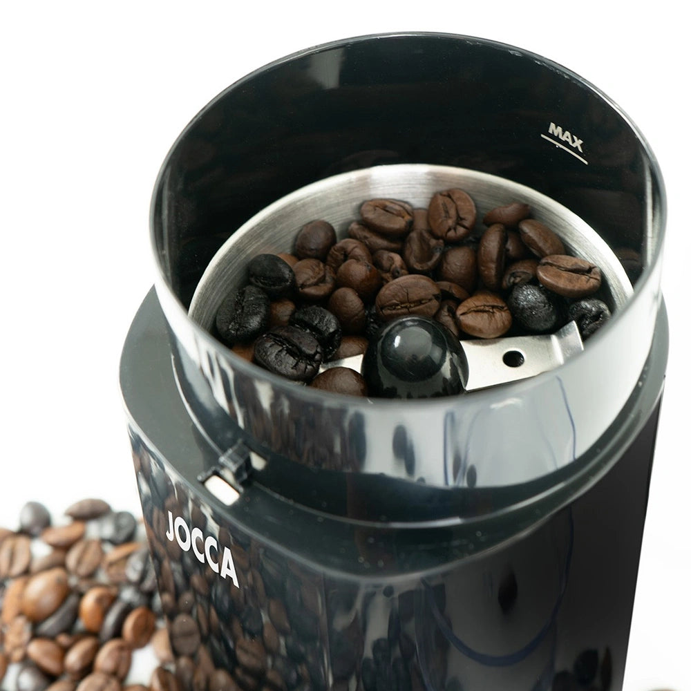 JOCCA ELECTRIC COFFEE GRINDER 60GR BLACK
