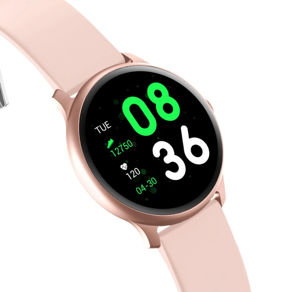 Maxcom Smartwatch FitGo FW32 Neon IP67 1,3" 140mAh Ροζ Silicon Band