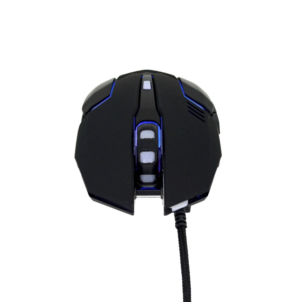 Ενσύρματο Ποντίκι Gaming Noozy GM-32 6D με 6 Πλήκτρα, 3200 DPI 7 Επιλογές LED Φωτισμού Καλώδιο 1.5m Braided και Mousepad