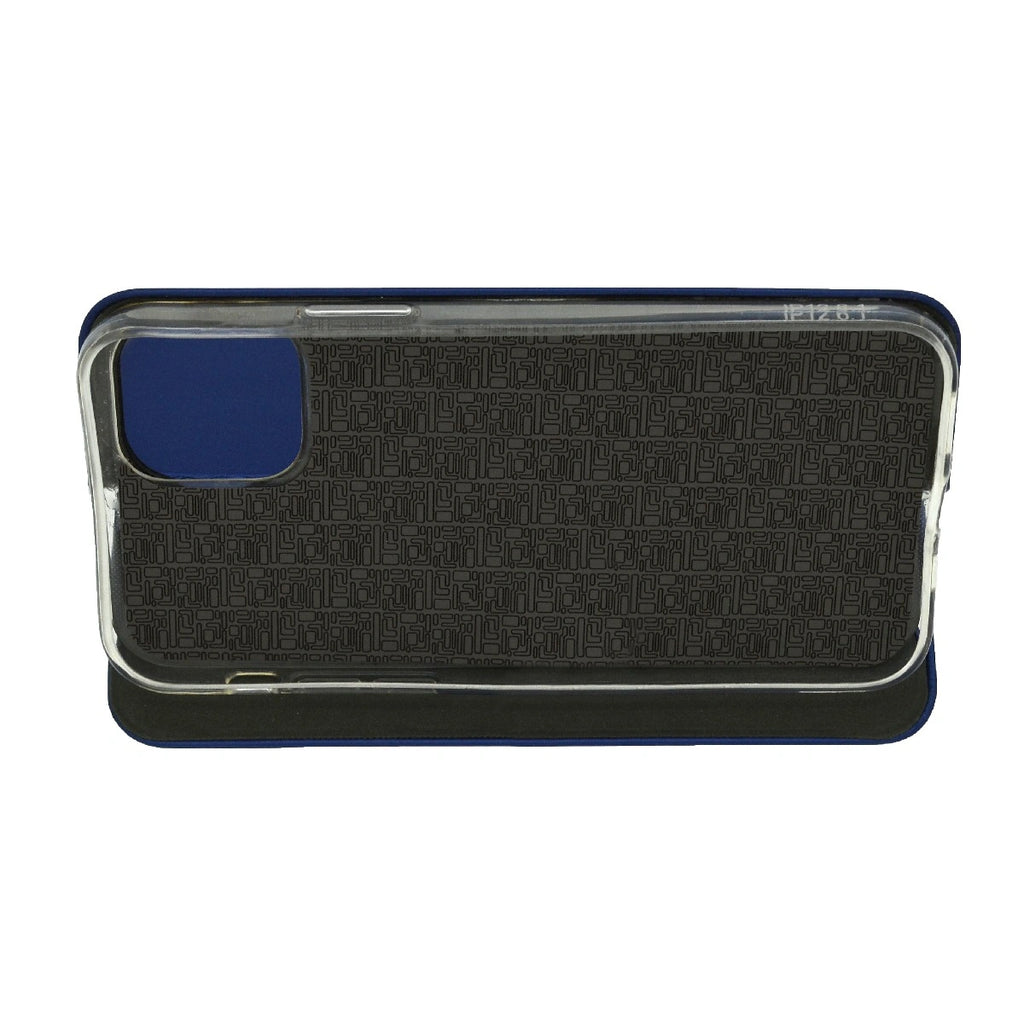 Θήκη Book Ancus Magnetic Curve για Apple iPhone 12 Pro Max TPU Σκούρο Μπλε