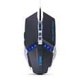 Ενσύρματο Μηχανικό Ποντίκι iMICE T80 Gamer 6D με 6 Πλήκτρα, 3200 DPI και LED Φωτισμό. Μαύρο