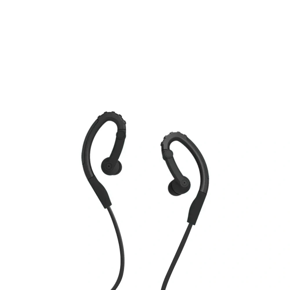 Bluetooth Hands Free Noozy BH41 Spor  V.5.0 με Εργονομικό Σχεδιασμό Multi Pairing Μαύρο