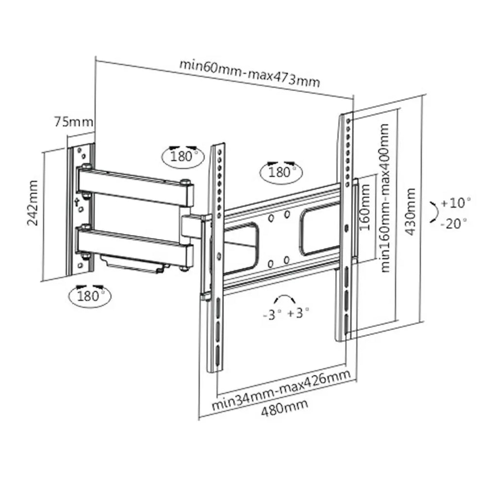Tele ΒΑΣΗ ΓΙΑ LCD-TV Monitor