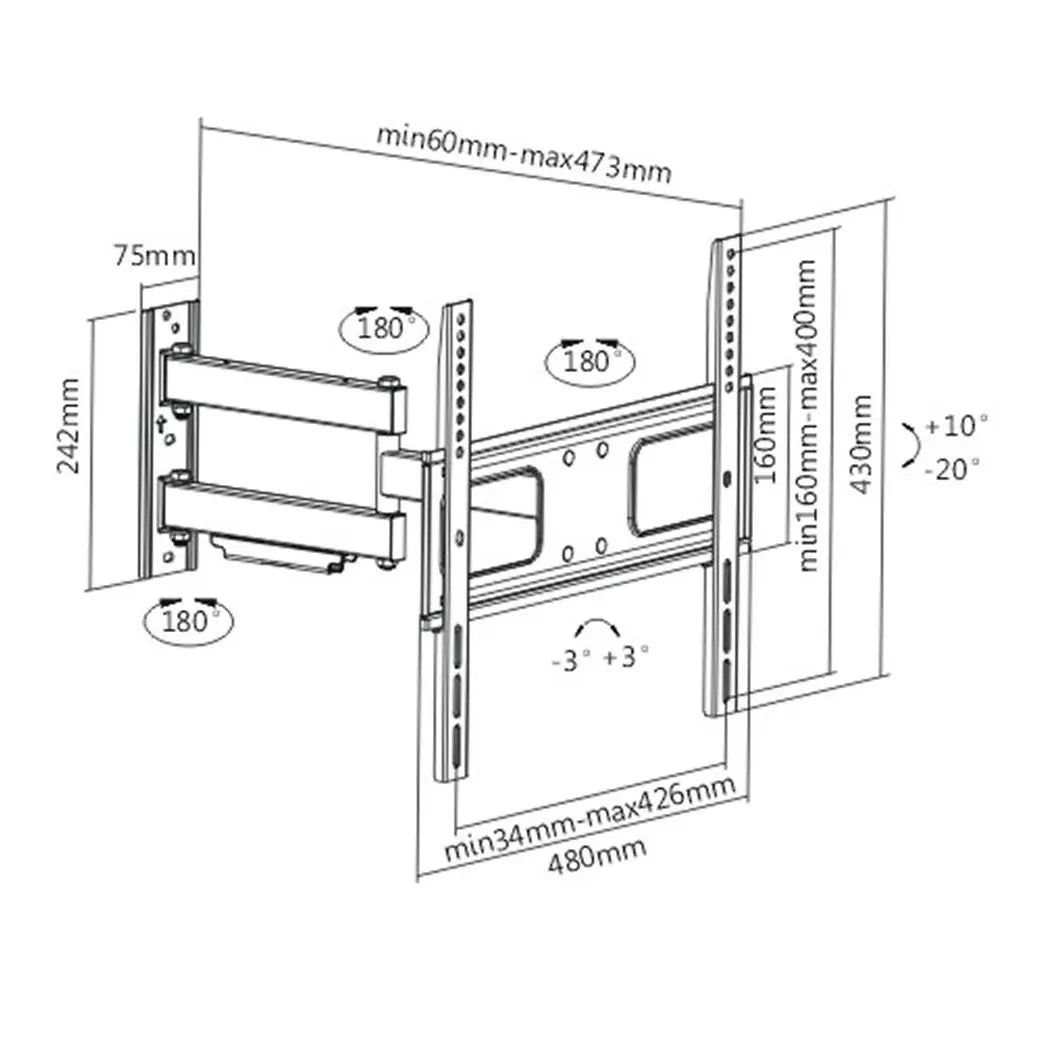 Tele ΒΑΣΗ ΓΙΑ LCD-TV Monitor