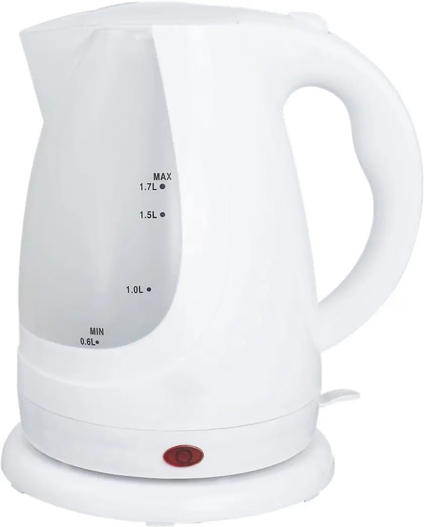 Βραστήρας Πλαστικός, 1.7Lt, 1850-2200W, Περιστρεφόμενη Βάση 360°, Λευκός, Darwin