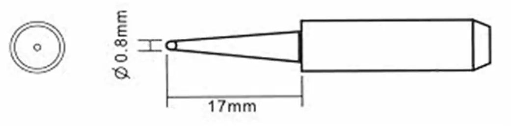 Tele Μυτες Κολλητηριων, YH-0.8D/TIP