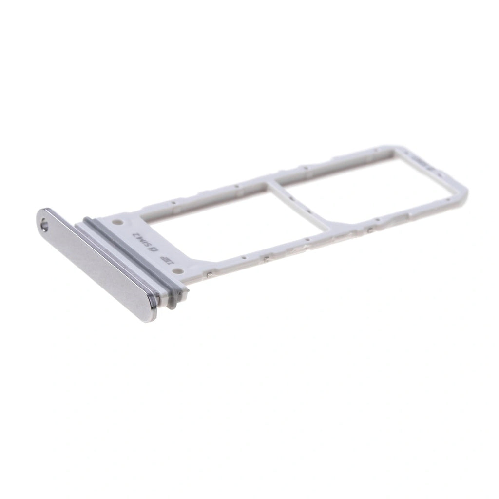 Βάση Κάρτας Sim Samsung N970F Galaxy Note 10 Ασημί Original GH98-44525C