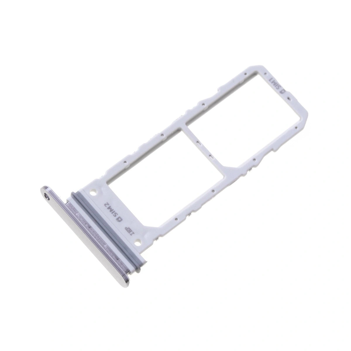 Βάση Κάρτας Sim Samsung N970F Galaxy Note 10 Ασημί Original GH98-44525C
