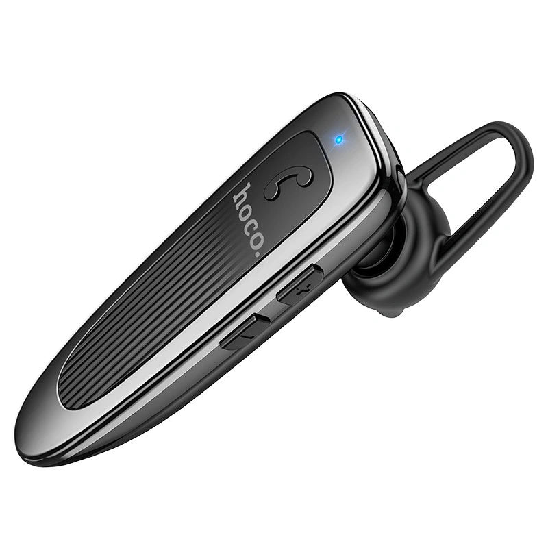 Wireless Hands Free Hoco E60 Brightness Business V.5.0 Μαύρο με Πλήκτρο Ελέγχου και 10 Ώρες Ομιλίας