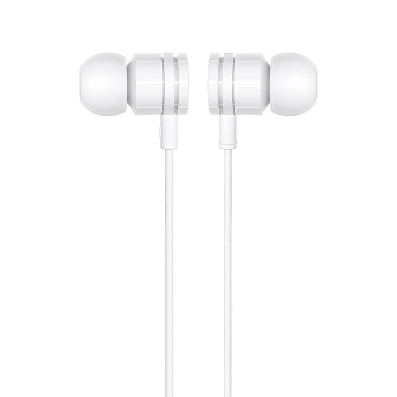 Hands Free Ancus Harmony MD44 in-Earbud Stereo 3.5mm Λευκό με Μικρόφωνο και Πλήκτρο Λειτουργίας 1,2μ
