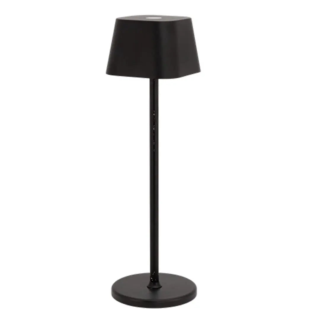 Tele Επιτραπέζιο Φωτιστικό LED, ύψος 38cm, Επαναφορτιζόμενο, Μαύρο, Georgina , Securit