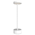 Επιτραπέζιο Φωτιστικό LED, ύψος 30cm, Επαναφορτιζόμενο, 3.5W, 4000Κ, 200lm, Λευκό, Darwin