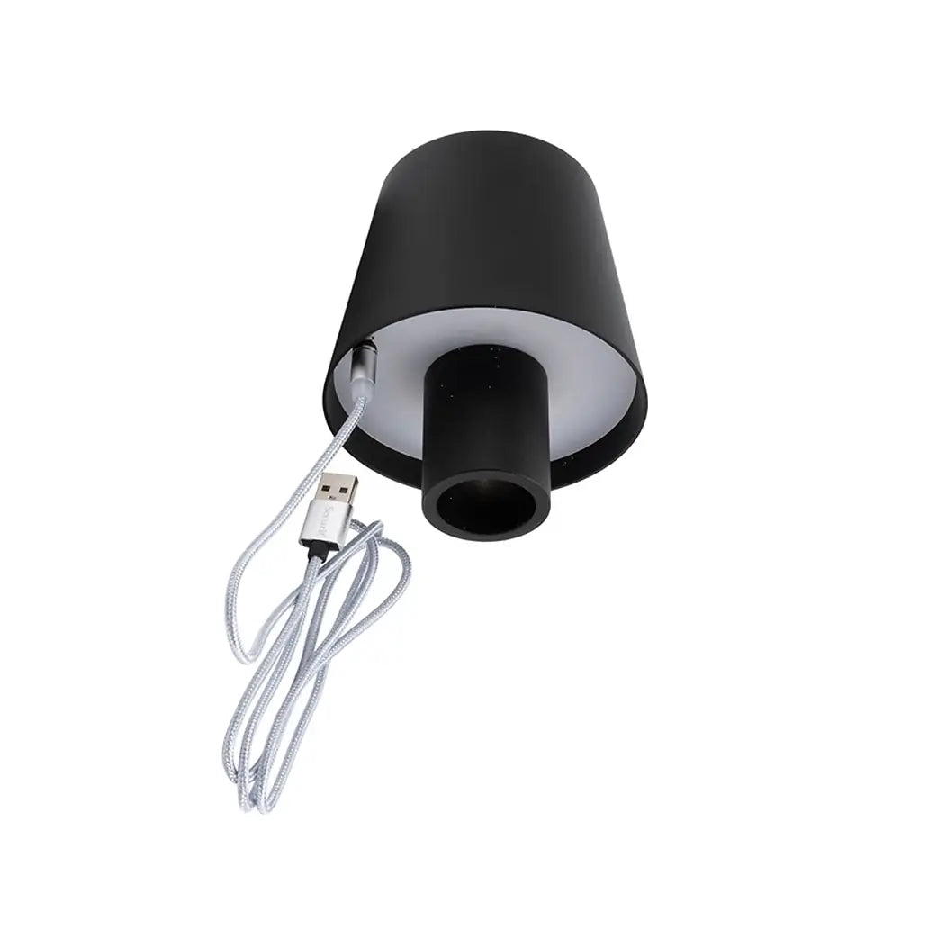 Tele Φωτιστικό LED, Προσαρμόζεται σε Μπουκάλια, Επαναφορτιζόμενο, Μαύρο, Paris, Securit