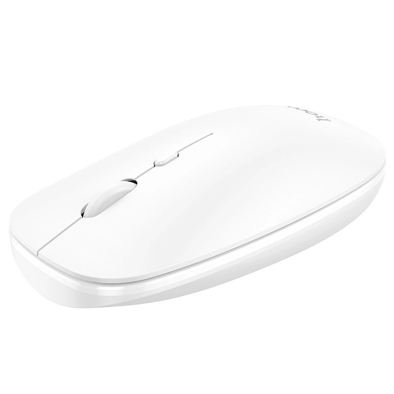 Bluetooth Ποντίκι Hoco GM15 Business Wireless Mouse με 3 Πλήκτρα Λευκό DPI 800-1200-1600