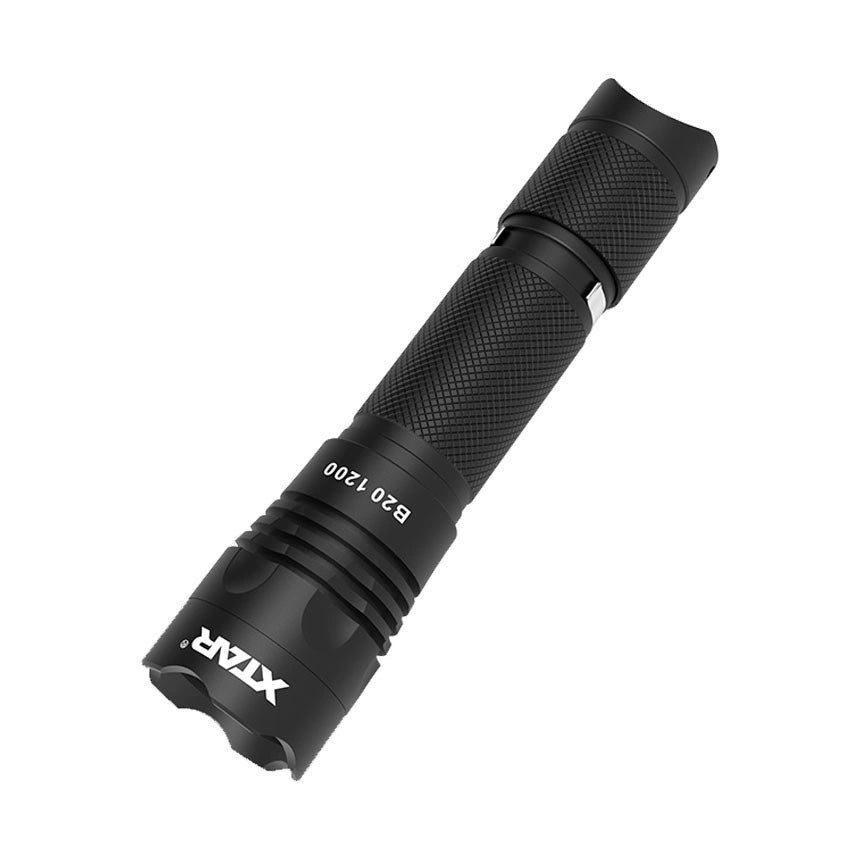 Σετ Επαναφορτιζόμενος Φακός Xtar B20 Sports 1200 Lumens IPX8 Απόσταση 240m με Μπαταρία 21700 4900mAh Αλουμινίου και Φορτιστή SC1