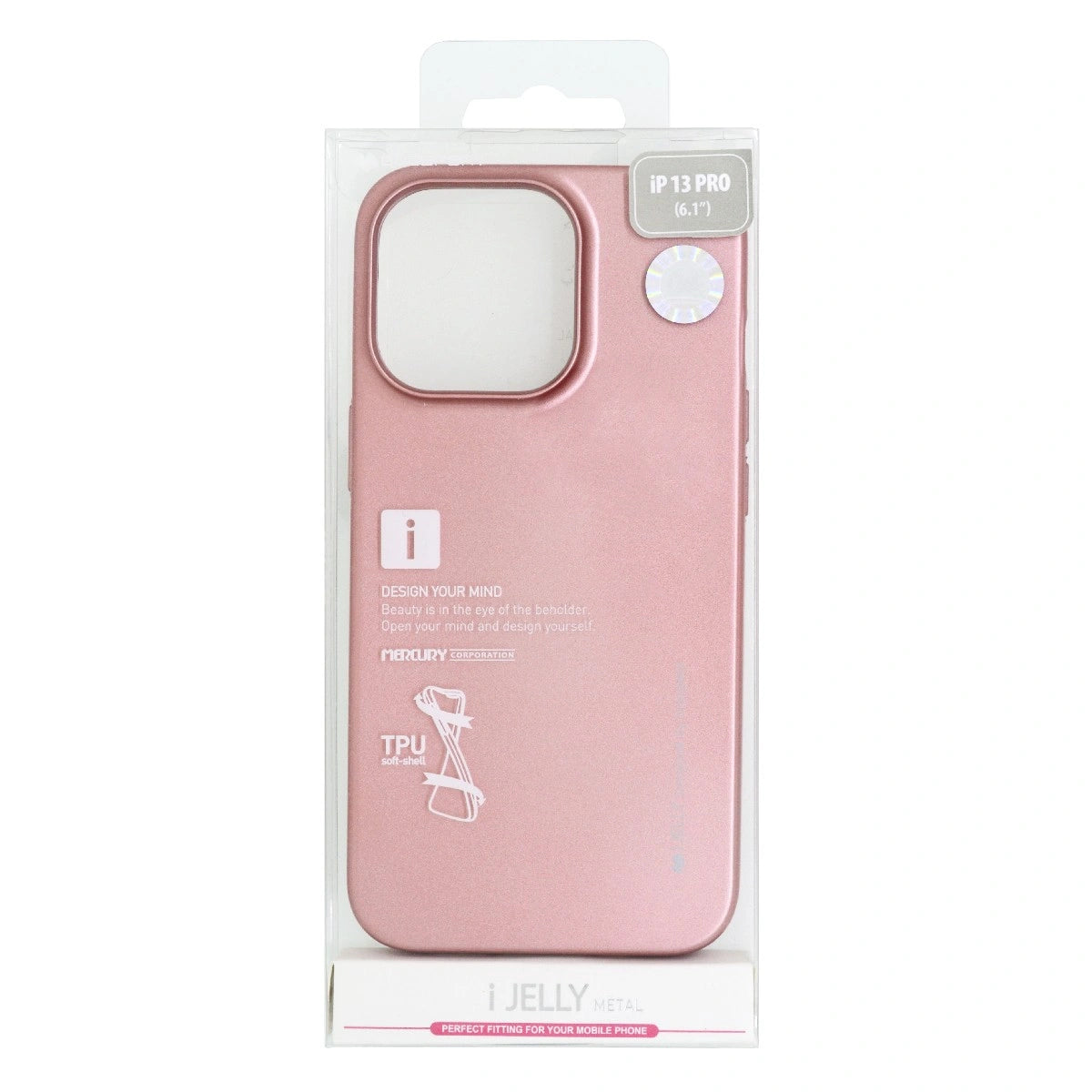 Θήκη Goospery iJelly για Apple I Phone13 Pro Ροζ Χρυσό