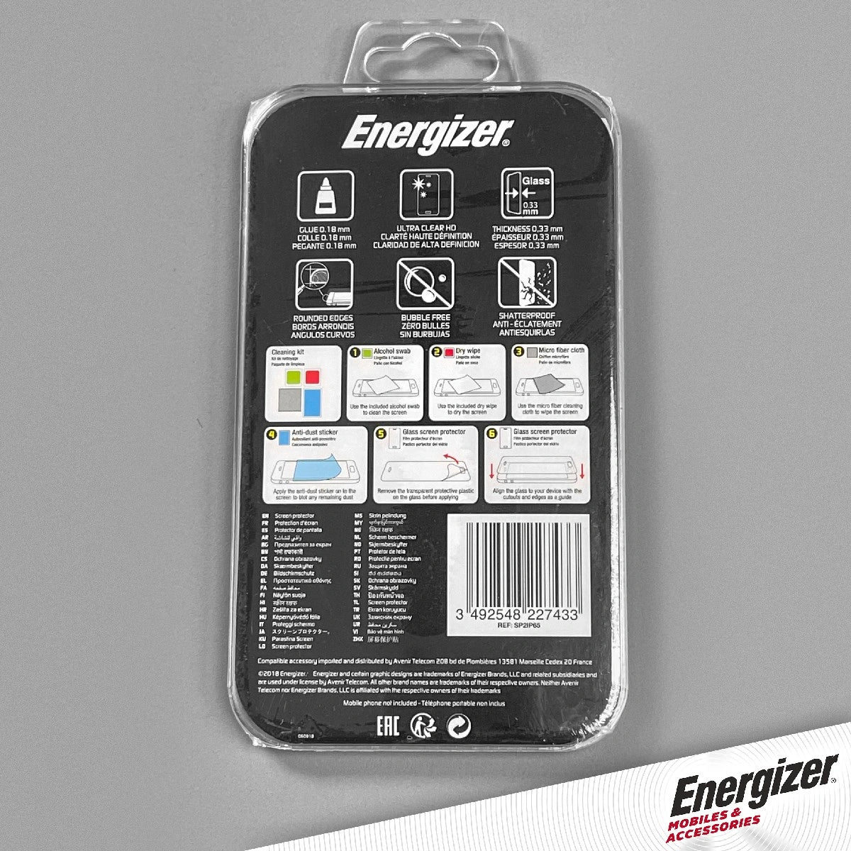 Tempered Glass Energizer 0.33mm για Apple iPhone  Xs Max 11 Pro Max