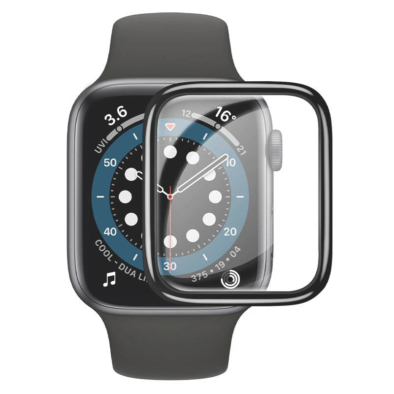 Tempered Glass Hoco A29 0.33mm 9H 3D Hot bending 40mm για iWatch Series4 5 6 SE Μαύρο
