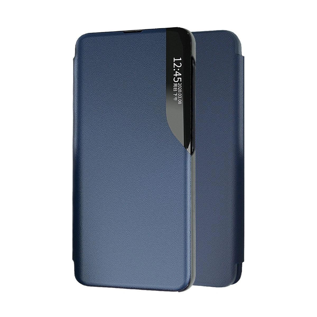 Θήκη Book Ancus Smart Flip για Xiaomi Poco X4 TPU Μπλε