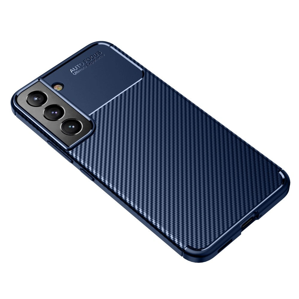 Θήκη Ancus AutoFocus Carbon Fiber για Samsung SM-S906 Galaxy S22+ 5G Μπλε