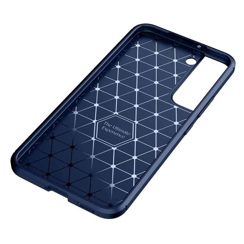 Θήκη Ancus AutoFocus Carbon Fiber για Samsung SM-S906 Galaxy S22+ 5G Μπλε