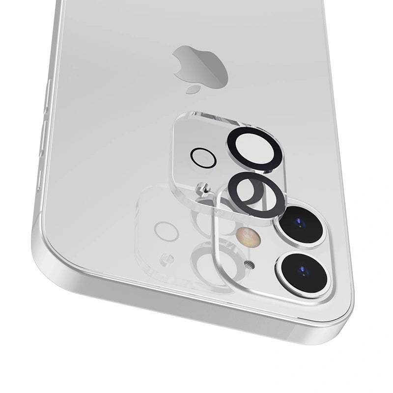 Προστασία Κάμερας Hoco 3D Metal G13 για iPhone 12 Μαύρο Σετ 25τεμ.