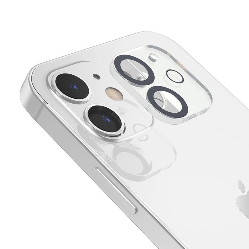 Προστασία Κάμερας Hoco 3D Metal G13 για iPhone 12 Μαύρο Σετ 25τεμ.