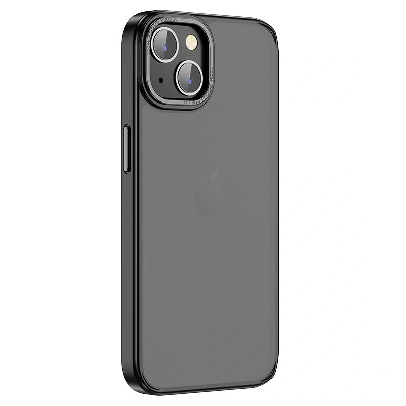 Θήκη Hoco Golden Shield Frosted Protective για Apple iPhone 14 Plus Μαύρο