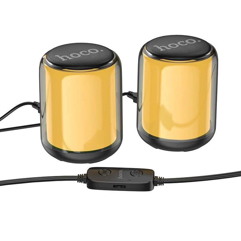 Ηχείο Wireless Hoco BS56 Colorful 2-in-1 BT v5.2 10W, FM, USB και 3.5mm 12 x Lighting Effects