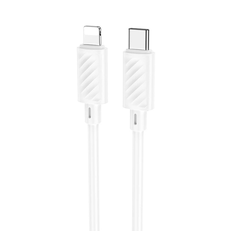 Καλώδιο Hoco X88 USB-C σε Lightning PD20W Λευκό 1m