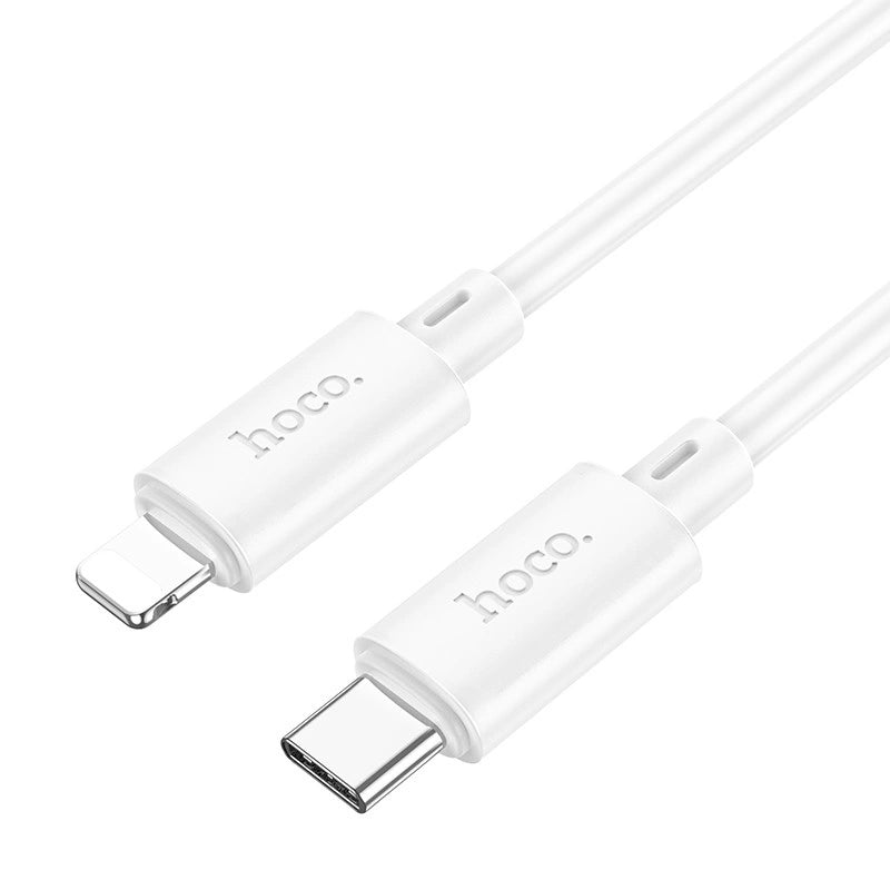 Καλώδιο Hoco X88 USB-C σε Lightning PD20W Λευκό 1m