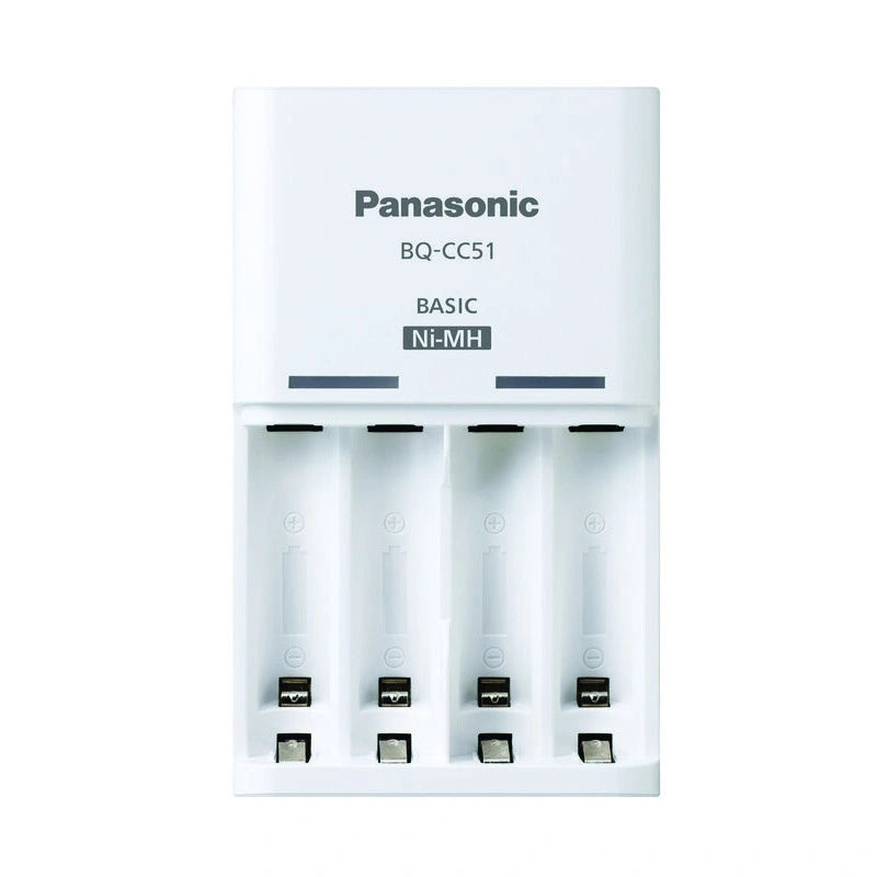 Φορτιστής Μπαταριών Panasonic Eneloop BQ-CC51 για AA/AAA 4 Θέσεων