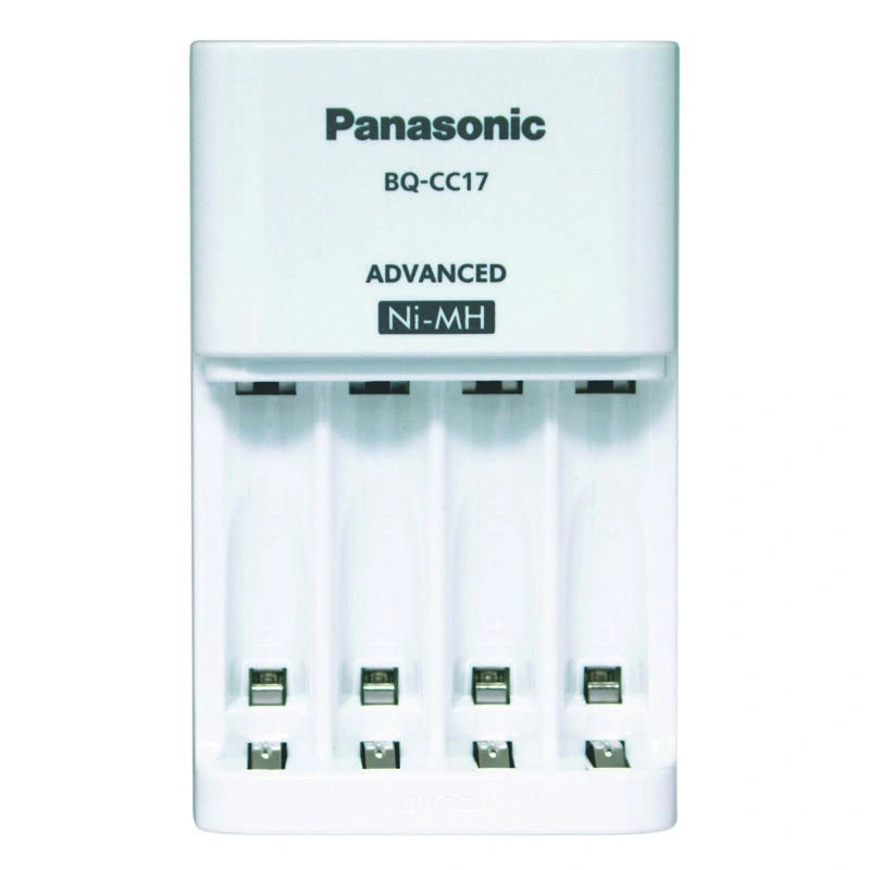 Φορτιστής Μπαταριών Panasonic Eneloop BQ-CC17 για AA/AAA με 4 ΑΑ Μπαταρίες 2000mAh