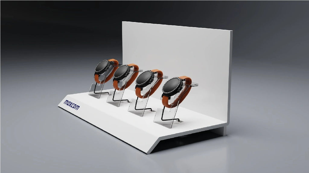 Stand Maxcom Επιτραπέζιο  για Smartwatch 5 Θέσεων 38x17x19 cm
