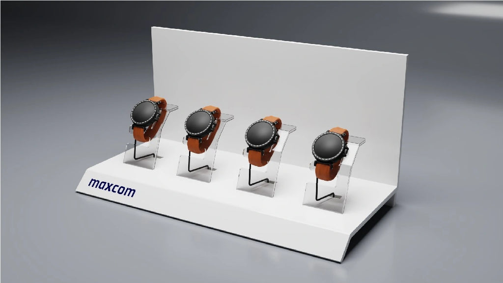 Stand Maxcom Επιτραπέζιο  για Smartwatch 5 Θέσεων 38x17x19 cm
