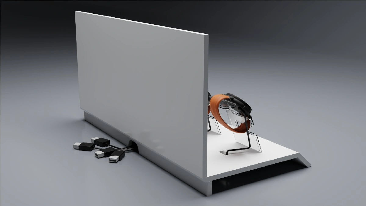 Stand Maxcom Επιτραπέζιο  για Smartwatch 5 Θέσεων 38x17x19 cm