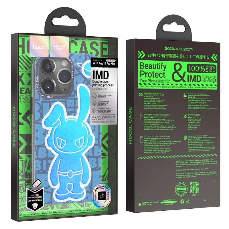 Θήκη Hoco Cool Me Series για Apple iPhone 14 Pro 3D Rabbit