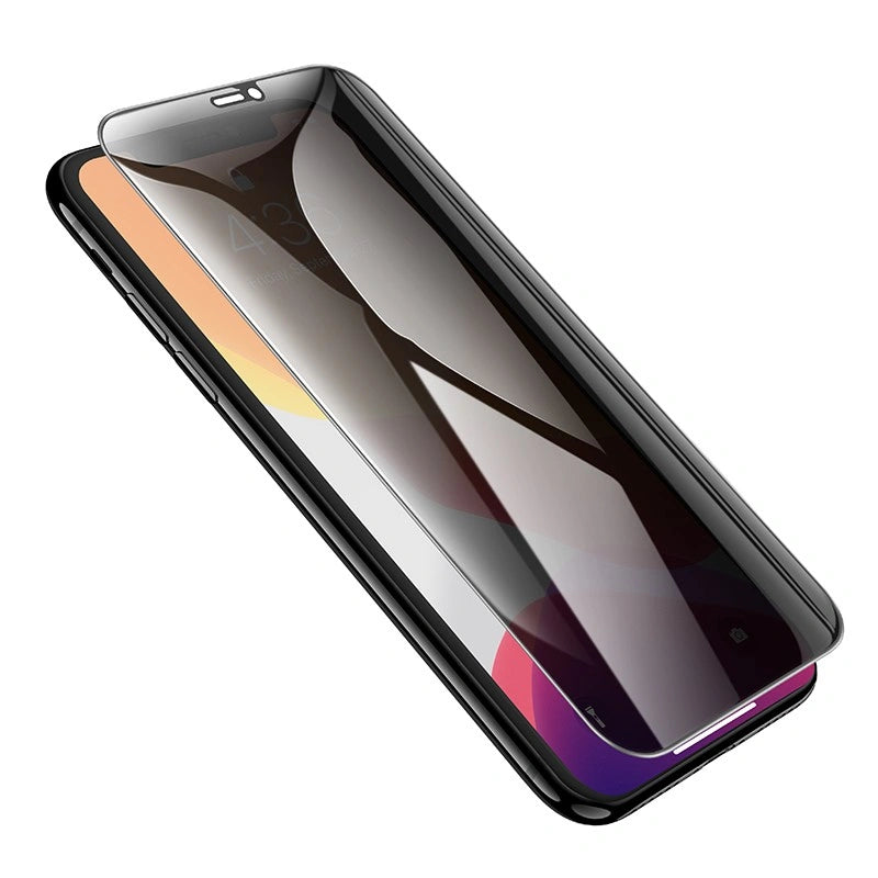 Tempered Glass Hoco A34 Plus 9D Large Arc Dustproof Anti-spy 0.4mm για Apple iPhone X iPhone XS iPhone 11 Pro