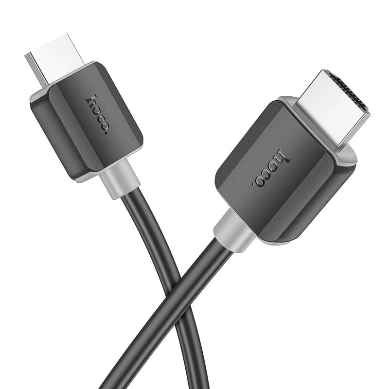 Καλώδιο Hoco US08 HDMI 2.0 σε HDMI 4K 60Hz HD 18Gbps Μαύρο 2m